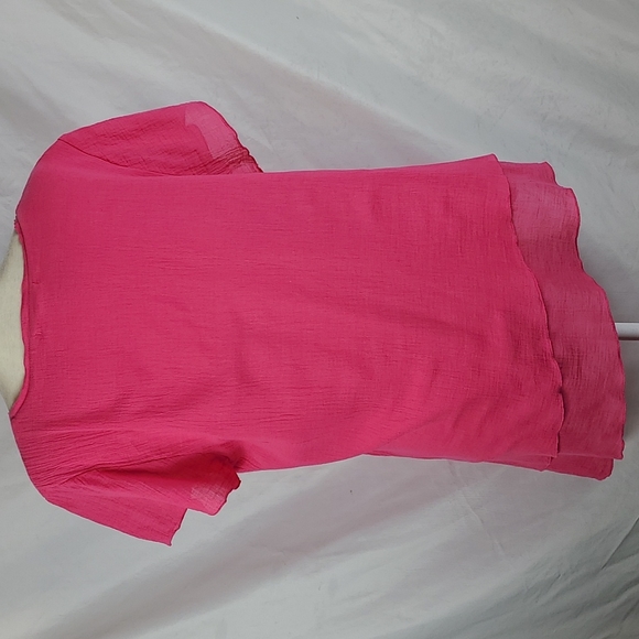 Produce Co. Layered Gauzy Blouse - Picture 4 of 10